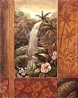 Famous Waterfall Paintings - Tropical Waterfall II